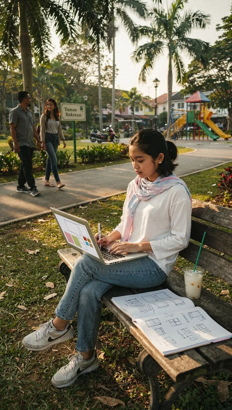 A detailed image of a printing press in action, highlighting the production process of printed marketing materials.